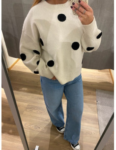 JDYMONICA LIFE L/S O-NECK DOT 2