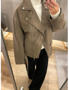 JXFRIDA ROCKY BRUSHED BIKER JKT 2