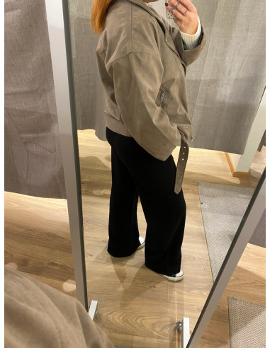 JXFRIDA ROCKY BRUSHED BIKER JKT