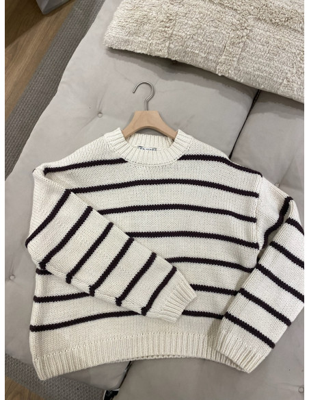 OBJODA L/S LO KNIT PULLOVER