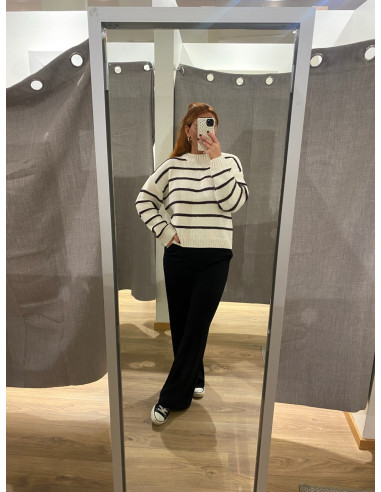 OBJODA L/S LO KNIT PULLOVER