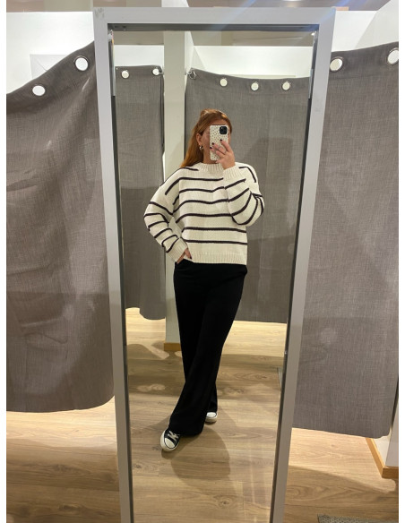 OBJODA L/S LO KNIT PULLOVER