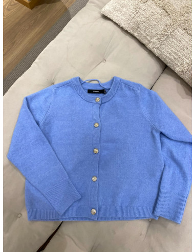 VMFIONA LS SHORT BUTTON CARDIGAN