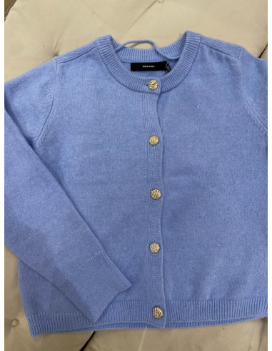 VMFIONA LS SHORT BUTTON CARDIGAN