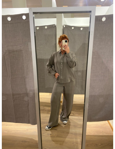 VMMELANEY QUEENY LS SHIRT WVN NOOS