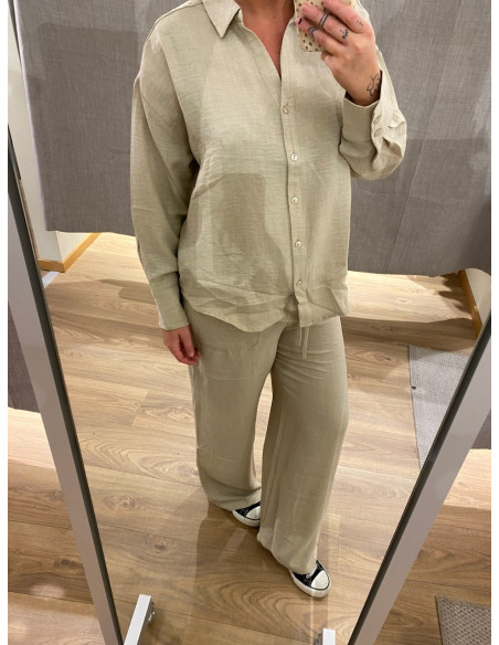 VMMELANEY QUEENY LS SHIRT WVN NOOS