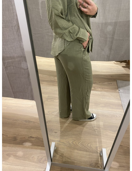 VMMELANEY HW LOOSE PANT WVN GA NOOS