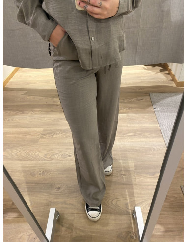 VMMELANEY HW LOOSE PANT WVN GA NOOS