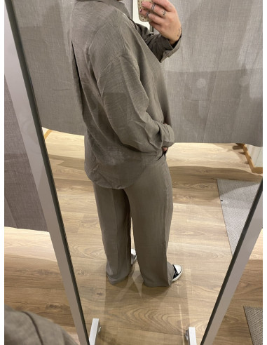 VMMELANEY HW LOOSE PANT WVN GA NOOS