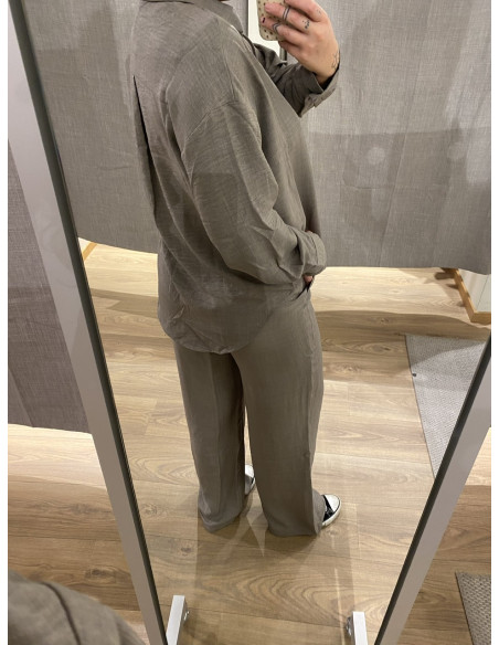 VMMELANEY HW LOOSE PANT WVN GA NOOS