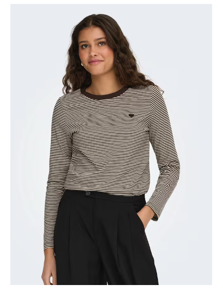 JDYPISA L/S PRINT TOP