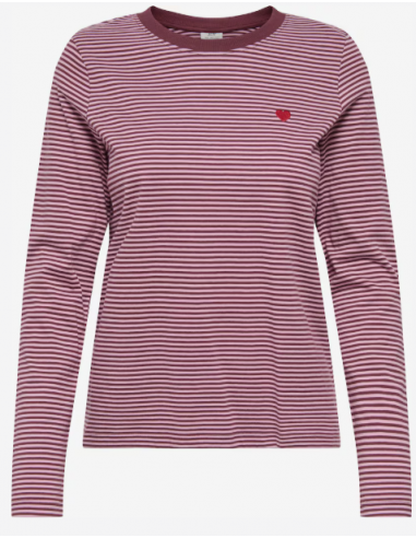 JDYPISA L/S PRINT TOP