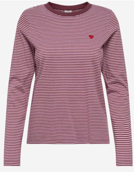 JDYPISA L/S PRINT TOP