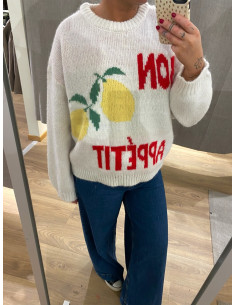 PCBIKKA LS O-NECK KNIT 2
