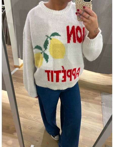 PCBIKKA LS O-NECK KNIT