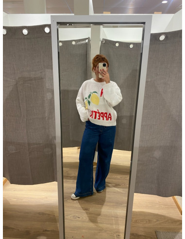 PCBIKKA LS O-NECK KNIT