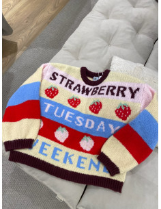 PCBIKKA LS O-NECK KNIT 2