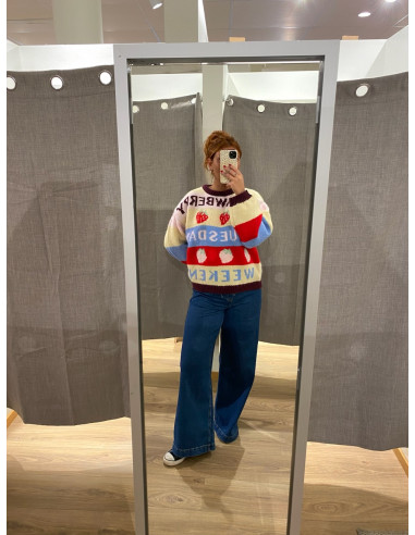 PCBIKKA LS O-NECK KNIT