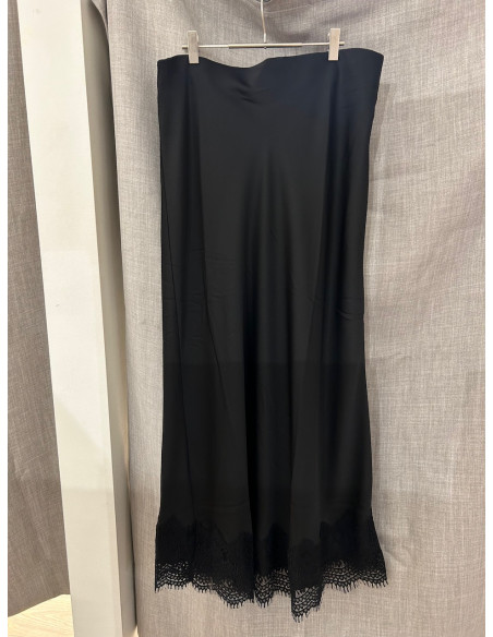 VIELLETTE HW ANKLE LACE SKIRT