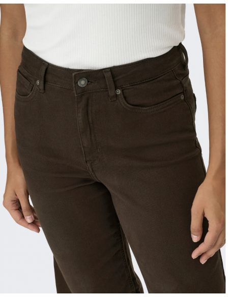 ONLMADISON BLUSH HW WIDE BOWN DNM