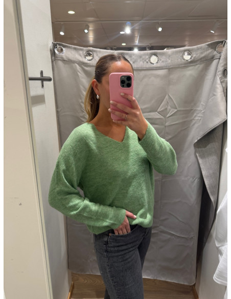 VMCREWLEFILE BLOUSE V-NECK