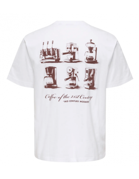 ONSFRED LIFE MID CENTURY RLX SS TEE