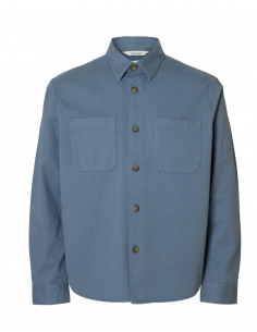 SLMTRAVIS TWILL OVERSHIRT LS NOOS 2