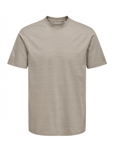 ONSFRED LIFE RLX SS STRIPE TEE NOOS