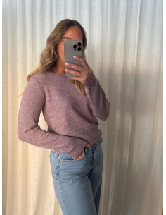 VIRIL O-NECK KNIT TOP