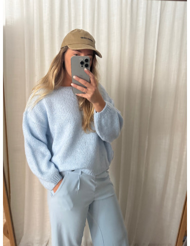 JDYDINEA L/S REVERSIBLE PULLOV. KNT