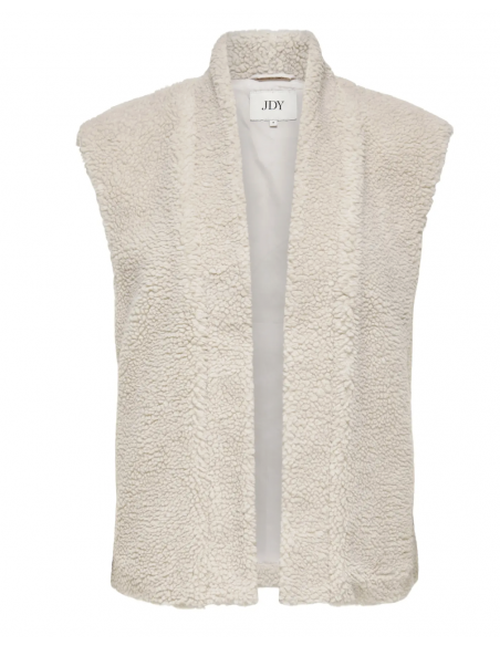 JDYBIRDY LIFE TEDDY OPEN VEST OTW NOOS