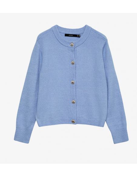 VMFIONA LS SHORT BUTTON CARDIGAN