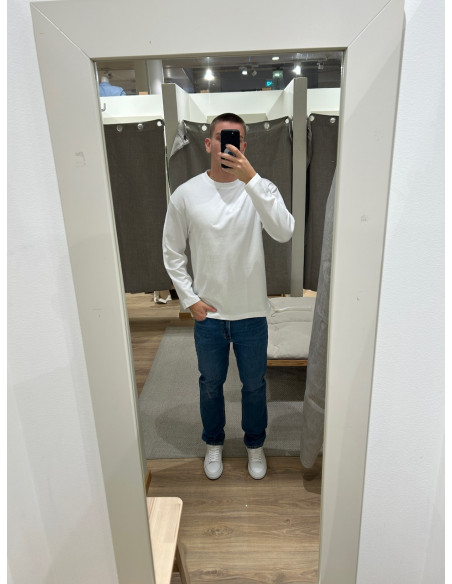 SLHLOOSEOSCAR LS O-NECK TEE NOOS