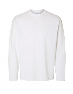 SLHLOOSEOSCAR LS O-NECK TEE NOOS 2