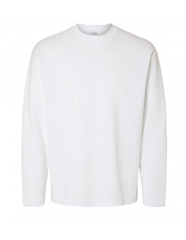 SLHLOOSEOSCAR LS O-NECK TEE NOOS