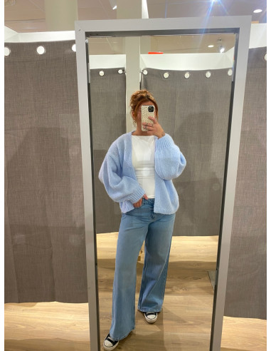 VMMAYBE LS OPEN CARDIGAN