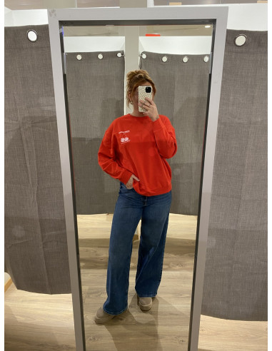 JDYNANNA LIFE L/S TEXT SWEAT