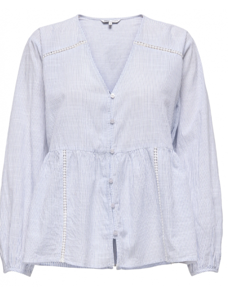 ONLNORA L/S V-NECK SHIRT NOOS