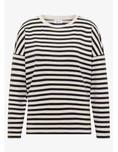 Cecil Randig Långärmad T-Shirt