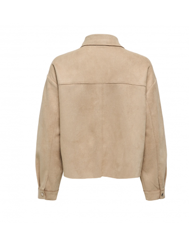 JDYJULLE L/S FAKE SUEDE SHIRT JRS NOOS