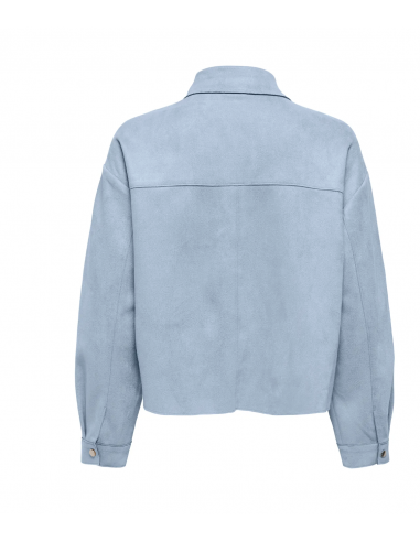 JDYJULLE L/S FAKE SUEDE SHIRT JRS NOOS