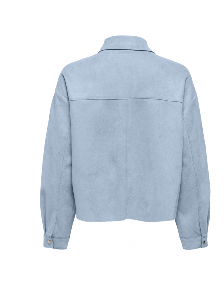 JDYJULLE L/S FAKE SUEDE SHIRT JRS NOOS