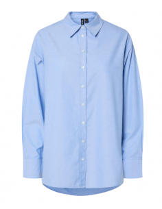 PCPOPPY LS OXFORD LOOSE SHIRT 2