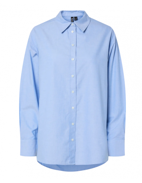 PCPOPPY LS OXFORD LOOSE SHIRT