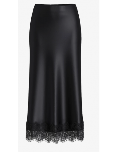 VIELLETTE HW ANKLE LACE SKIRT