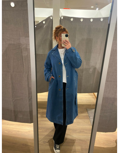 ONLMALOU BELTED TRENCH DNM GUA FW |