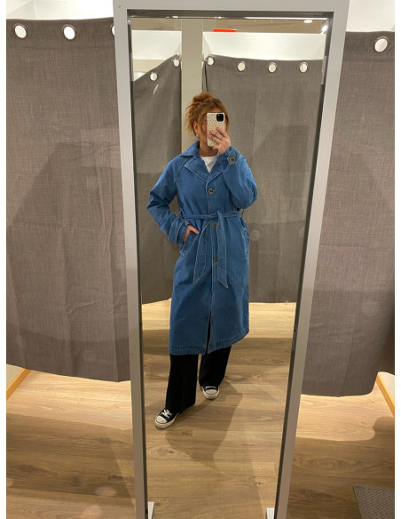 ONLMALOU BELTED TRENCH DNM GUA FW |