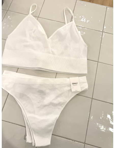 ONLVICKY RIB S-LES THONG 3-PACK