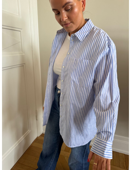 PCMELIA LS LOOSE SHIRT WVN NOOS