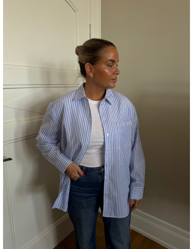 PCMELIA LS LOOSE SHIRT WVN NOOS